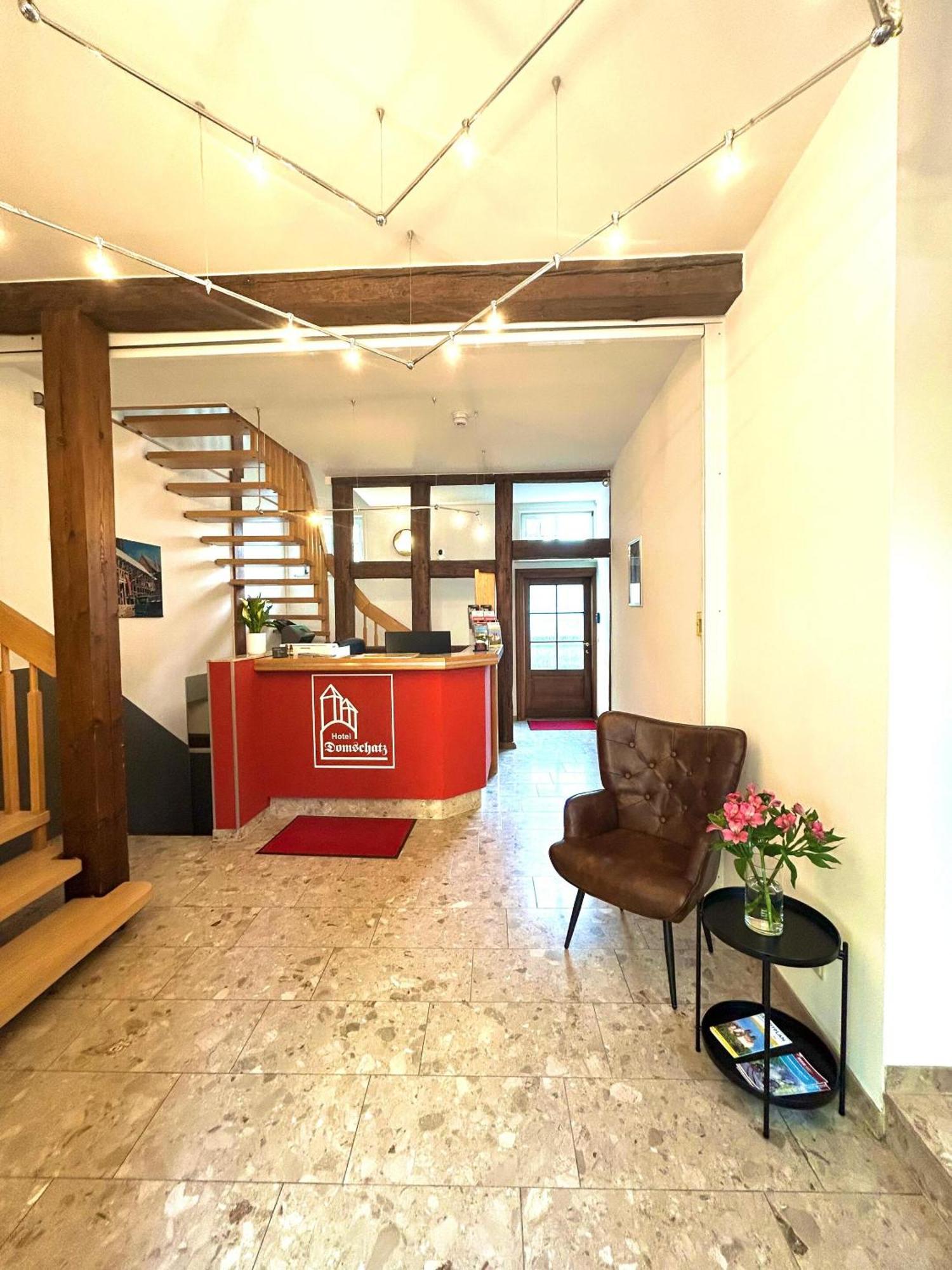 Hotel Domschatz 크베들린부르크 외부 사진